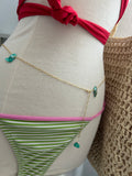 Mermaid waist chain and necklace