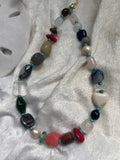 One of a kind Stones necklaces