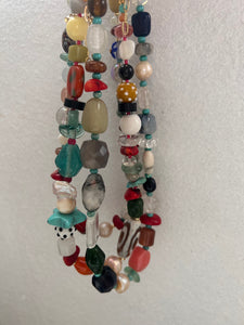 One of a kind Stones necklaces