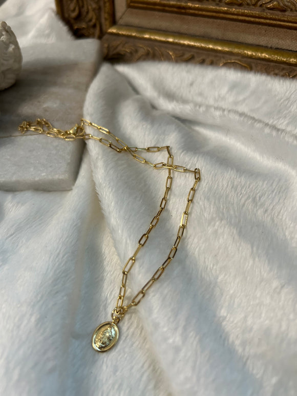 Tiny Guadalupe choker
